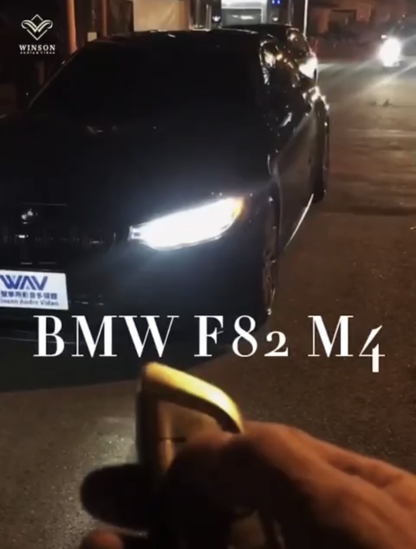 汽車改裝廠｜BMW M4｜WAV威聲車用影音多媒體